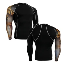 Летние пляжные футболки с длинными рукавами 3D с принтом черепа популярная мужская футболка с золотым черепом Быстрая