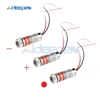 Adjustable Beam 650nm 5mW Red Point / Line / Cross Laser Module Head Glass Lens Focusable Industrial Class 3-5V ► Photo 1/6