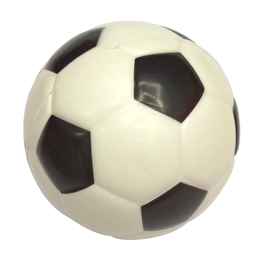 12Pcs/Lot Solid Football PU Sponge Ball Release Pressure Pet Chew Activity for Children Kids Play Fun Outdoor Indoor Toy