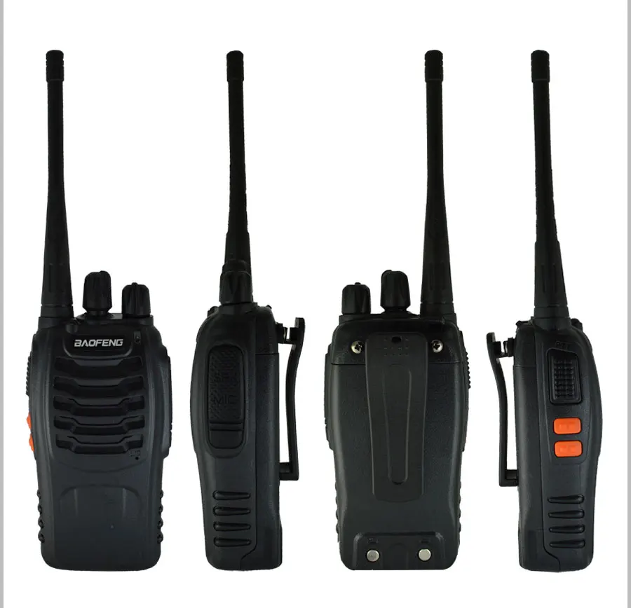 2 шт./компл. baofeng BF-888S Walkie Talkie Портативный радио UHF 400-470 мГц BF 888 S ФИО Comunicador передатчик трансивера