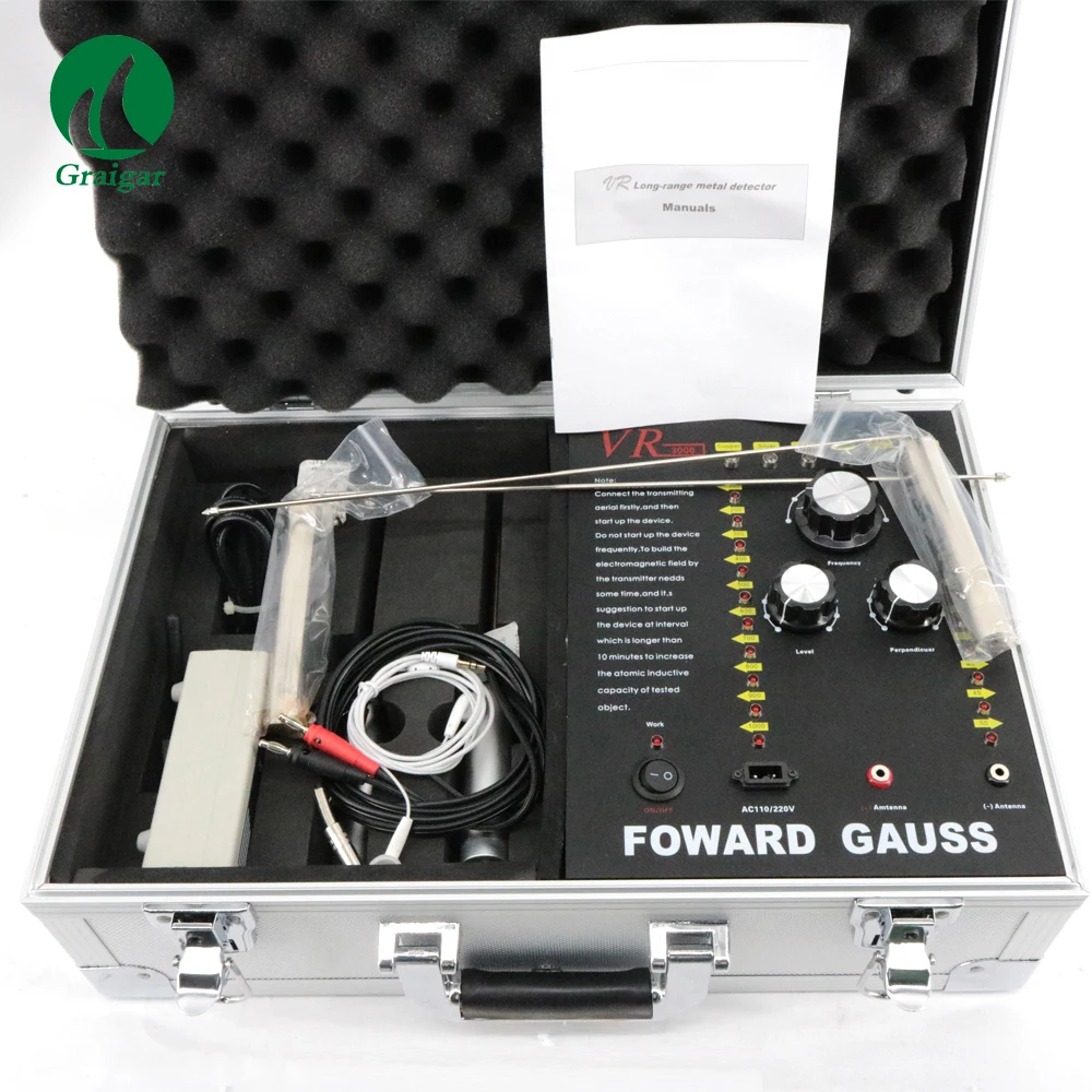 

New VR3000 Diamond Underground Detector Metal Detector Max Detection 5-50m