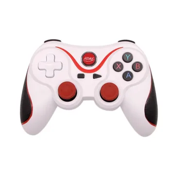 

Bluetooth 3.0 Game Controller Terios T3/X3 Para For PS3/Android Smartphone Tablet PC Com TV Box Titular gamepad T3 + Remoto