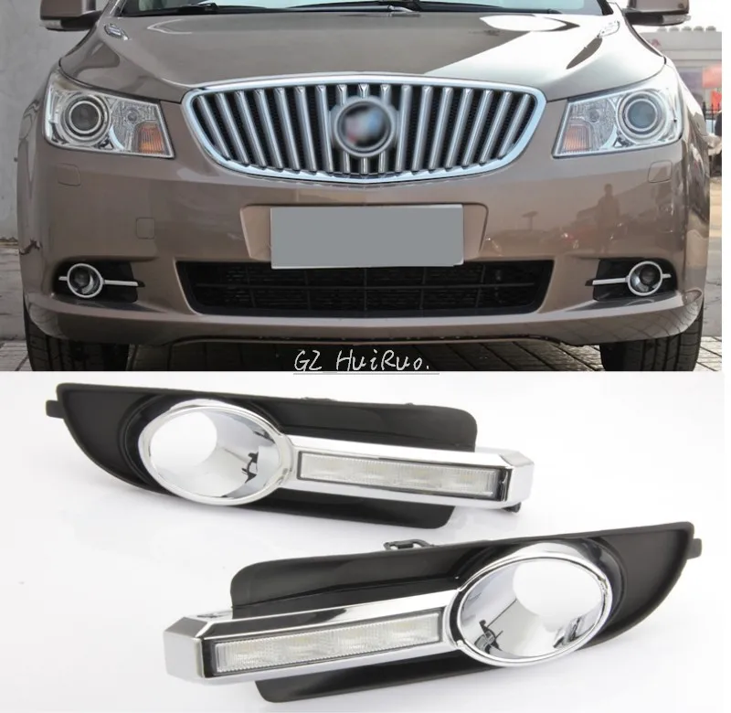 For 2010 2012 Buick Lacrosse Bumper Grille Daytime Running