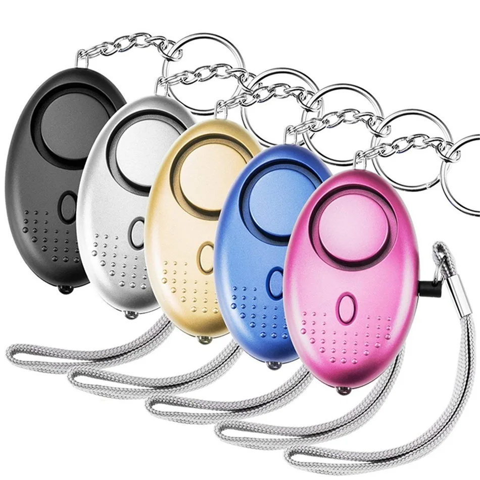 

ZQ-032 130db Super Loud Emergency Self Defense Personal Security Alarm Keychain Light Flashlight Mini Portable For Kids Elder