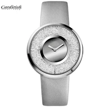 2016 New Fashion Famous Brand Watches Luxury Fashion Brands First Women Genuine Leather Watches Quartz Crystal