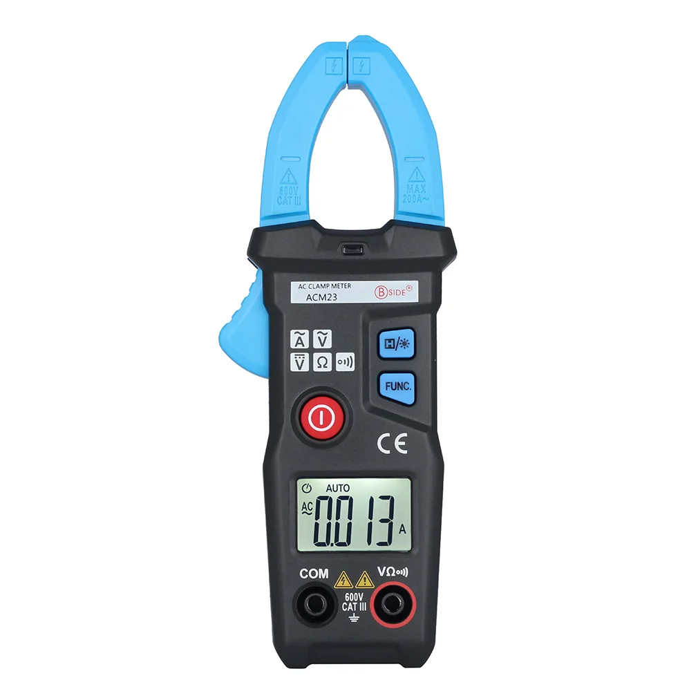 

ACM23 Intelligent AC Clamp Meter 6000 Counts Autorange Digital Multimeter --M25