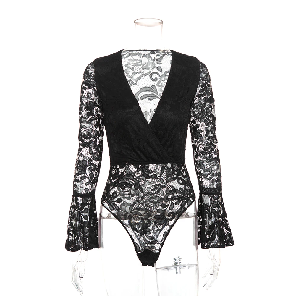 Эластичный Повседневное Slim Fit пикантные элегантные расширяющиеся к низу рукава