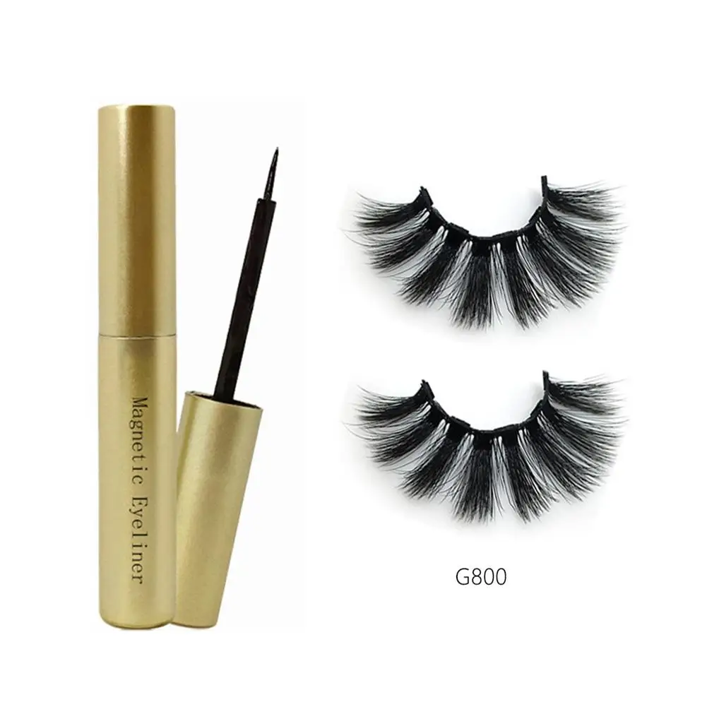 

Magnetic Eyeliner Set With Magnetic False Eyelash Useful Makeup Comestic For Women Make Your Eyes More Beautiful Quick Delivery