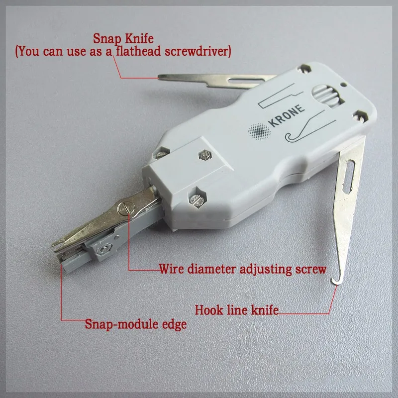 Классические короткие krone кусачки сетевой кабель телефон телеком клещи Портативный инструмент кнопки в нож для AMP модуля 110 патч Панель