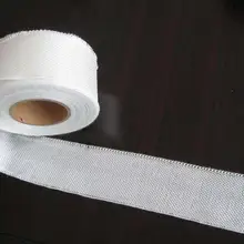 Ширина 15 см х 35 метров Стекловолоконная тканевая лента, огнеупорный ретардант, теплоизоляция, антикоррозийный изоляционный материал