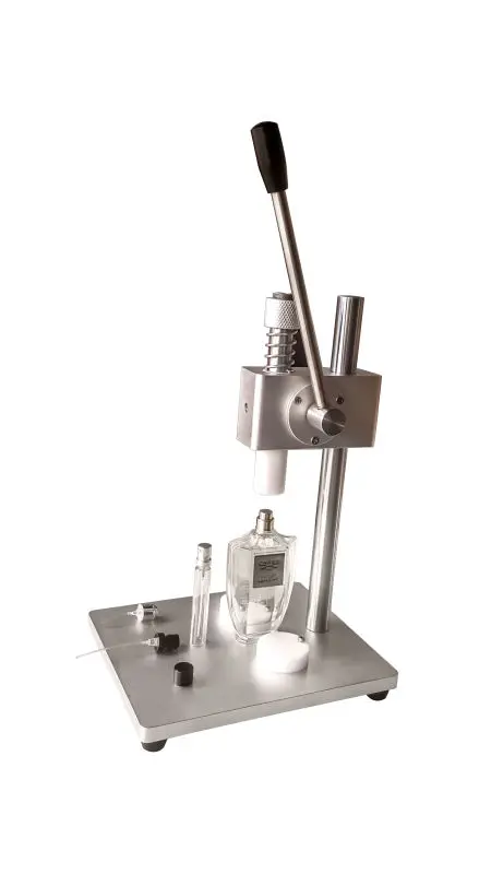 

Hot Sale Manual Operation Perfume Bottle collar pressing machine cap press machine