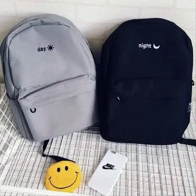 Mulheres Mochila de Lona do Gato Bonito
