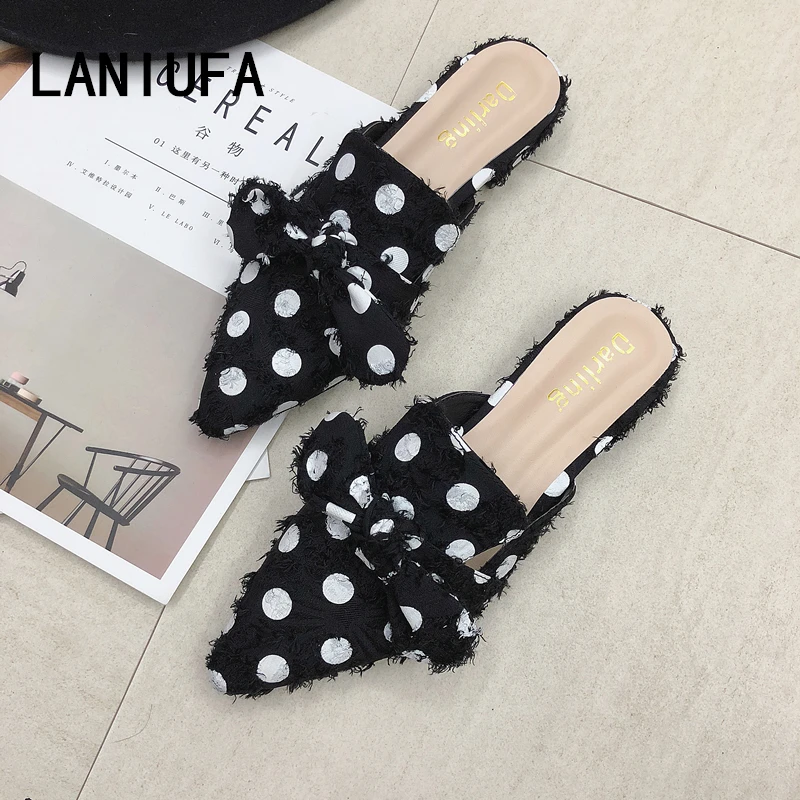 

Flats Women shoes casual Ballet dancing shoes women Casual Comfort Pointed Toe Slip On Bow Boat flats Shoes mujer Zapatos #299