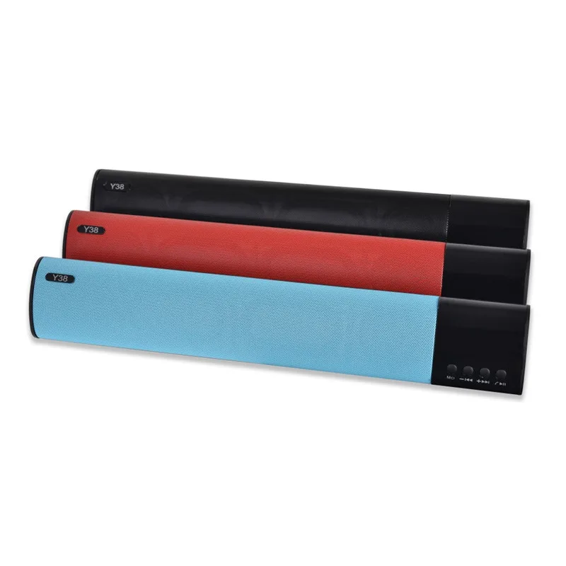 

New Y38 card U disk audio speakerphone pluggable microphone K song dual speakers Bluetooth speaker magic sound