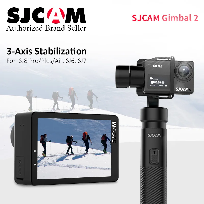 

In stock! SJCAM Handheld GIMBAL 3 Axis Stabilizer Bluetooth Control Type SJ-Gimbal 2 for SJ6/SJ7/SJ8 Pro/Plus/Air Action Camera