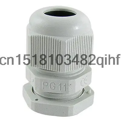 

10 Pcs PG11 White Plastic IP67 Cable Glands Connectors