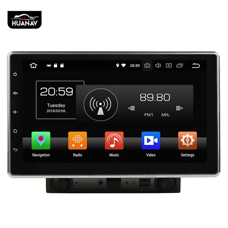 Flash Deal DSP Android 8.1 4+32GB 1 DIN universal car multimedia auto radio DVD player For Toyota/Nissan/Suzuki/Ford/BENZ GPS Navigation 10