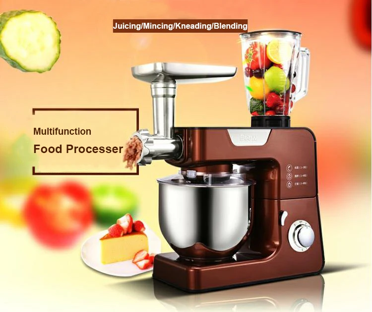 Multifunctional Food Stand Mixer Electric Blender Machine Household Meat Grinder Noodle Machine Blender Food Professor