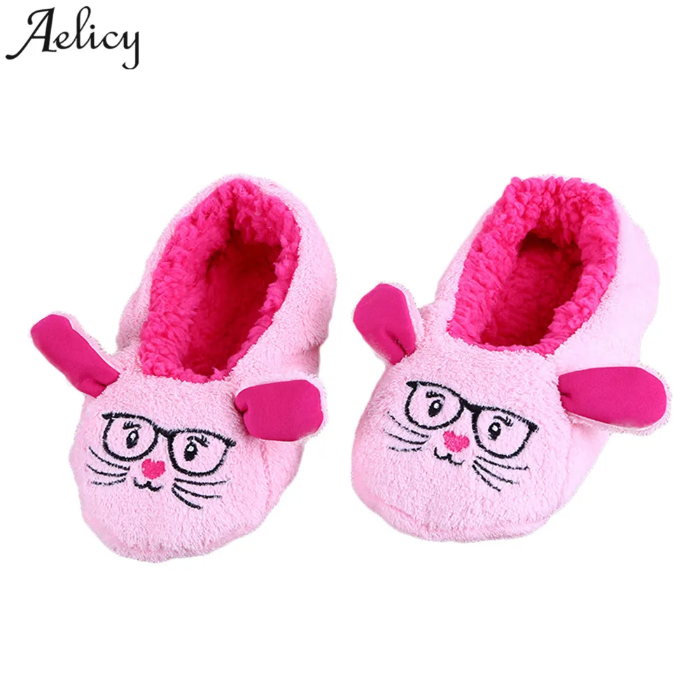 

SAGACE 2018 Hot New Fashion Light High Quality Women Girls boys Lovely Pig Home Floor Soft Stripe Slippers Female Shoes 35-40