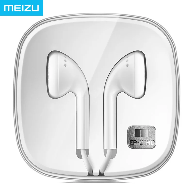 Оригинальные наушники Meizu EP21HD EP21 HD с пультом дистанционного управления и