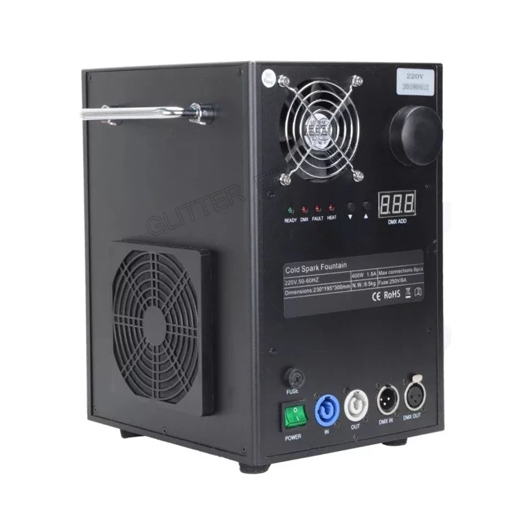 Cold spark fountain machine2