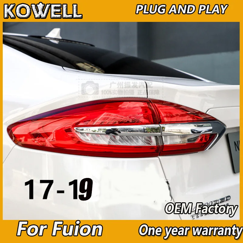 KOWELL стайлинга автомобилей для Ford Mondeo Fusion задние фонари 2017 2018 2019 светодиодный