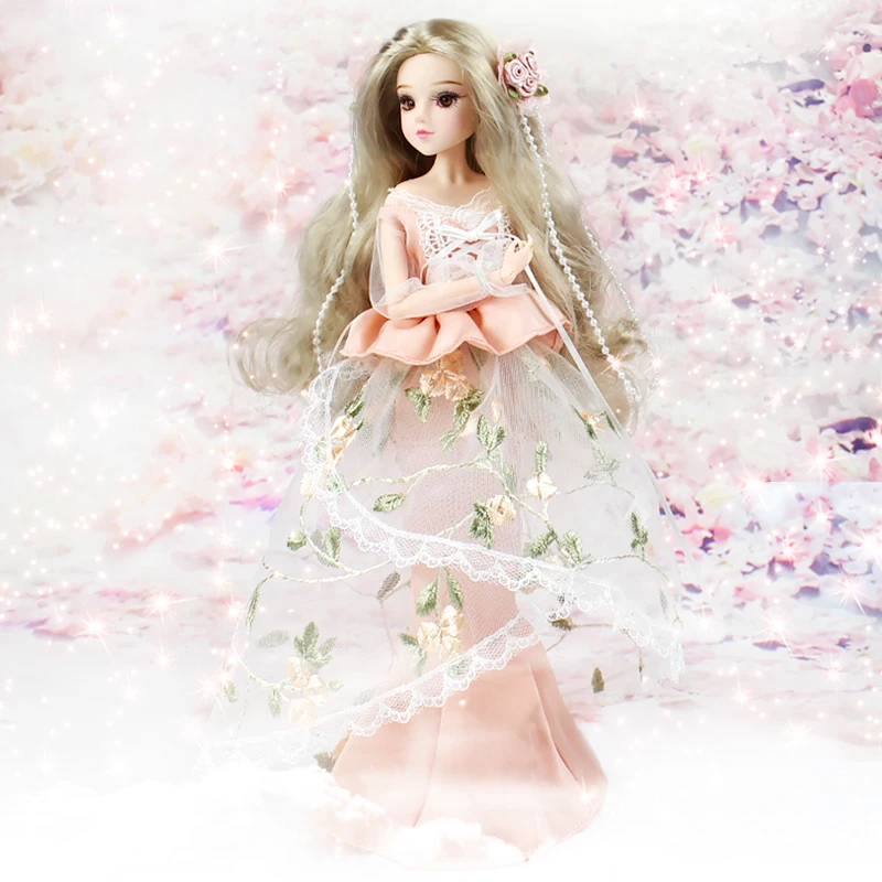 BJD MMGirl раковые 12 созвездий серии 14 совместное тело с розовым кружевом модельные