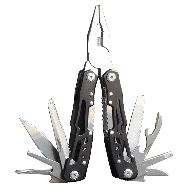 

Hiking Multi-function knife and pliers outdoor combination tool pliers folding knife Camping stool