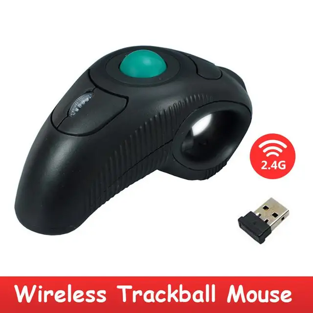 Multifunctional Wireless 2.4G Air Mouse Handheld Thumb-Controlled Trackball Mouse Mice for Computer PC Laptop PPT Presentation