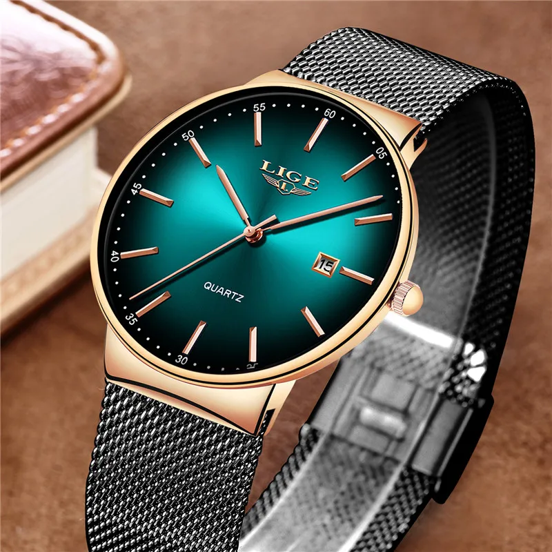 2019 LIGE мужские спортивные часы Reloj Hombre лучший бренд класса люкс водонепроницаемые