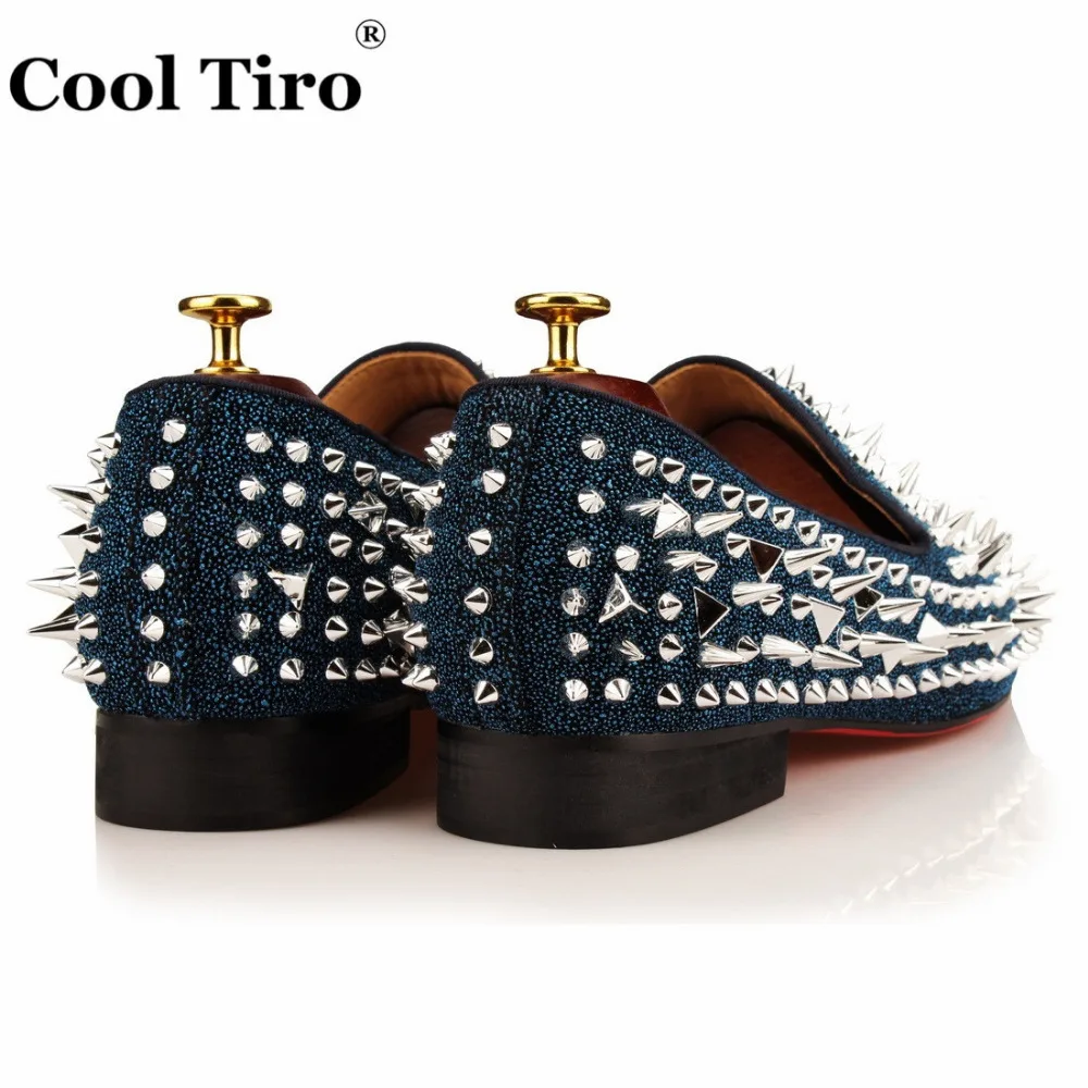 Spikes Loafers Men Flat (15)