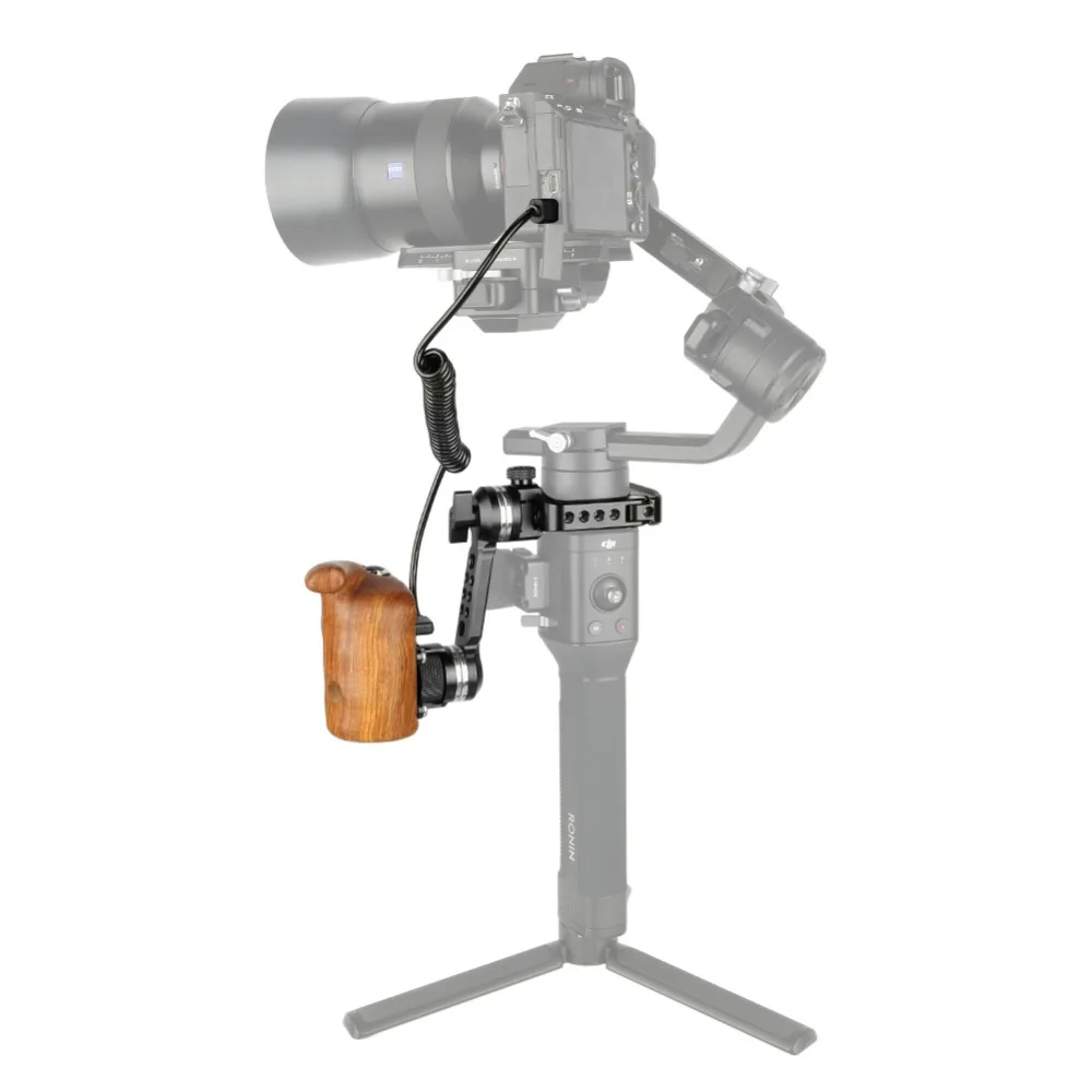 NICEYRIG для DJI Ronin S ручной карданный подвес деревянная ручка RoninS Gimbal Grip ARRI Rosette Видео