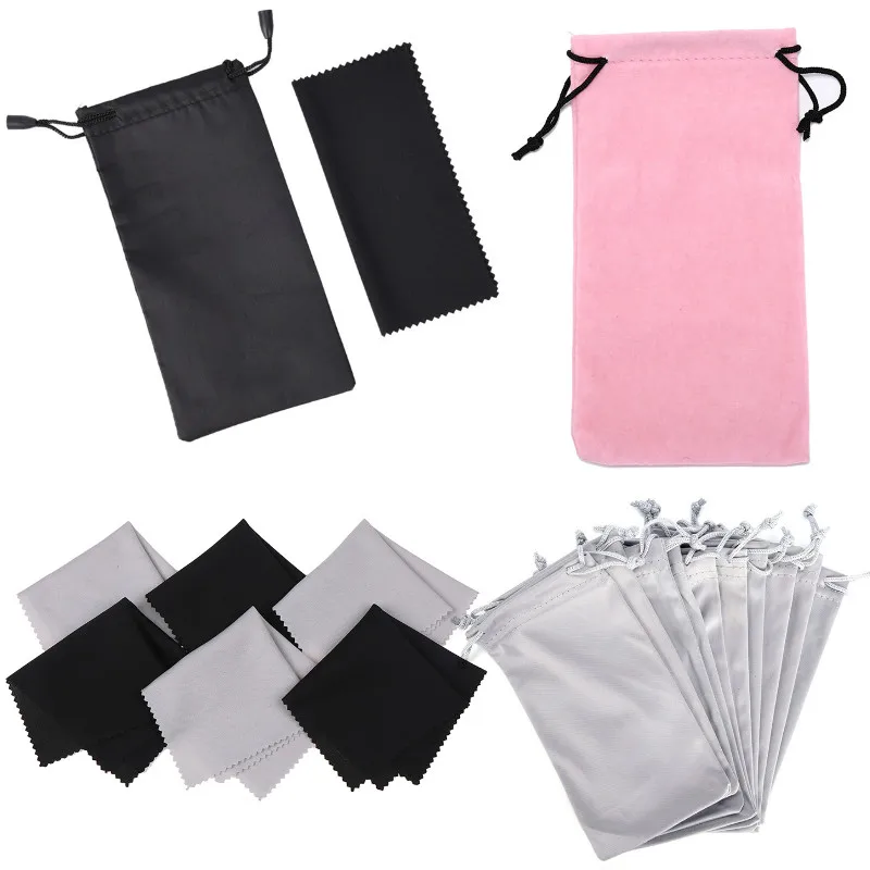 

Chamois Glasses Cleaner Microfiber Glasses Cleaning Cloth For Lens Phone Screen Cleaning Wipes High Quality Cloth Bag