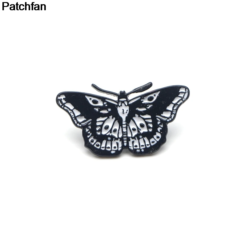 1 Patchfan Гарри стили бабочка цинковый металлический Узелок Значки para рубашка сумка Одежда Кепка рюкзак броши для обуви для значков медалей A1912 - Цвет: 1