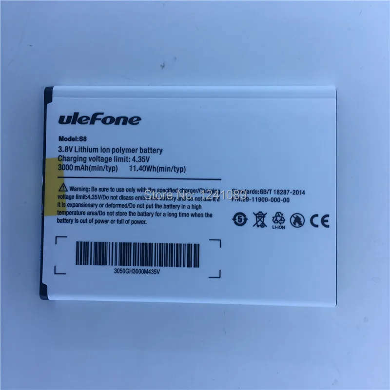 Мобильный телефон Ulefone S8 pro аккумулятор 3000 мАч 5 3 дюйма MTK6580 MTK673 длительное время