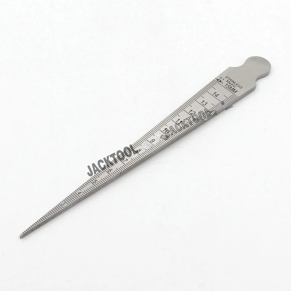 1 15mm Stainless Taper Welding Gauge Gage Thickness 2.2mm Test Welding