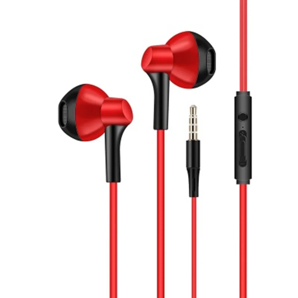 Professional Metal In Ear Wired Earphone 3 5mm Heavy Bass Sound Quality Music Sport Headset For Xiaomi 5x 5 max2 6Pro