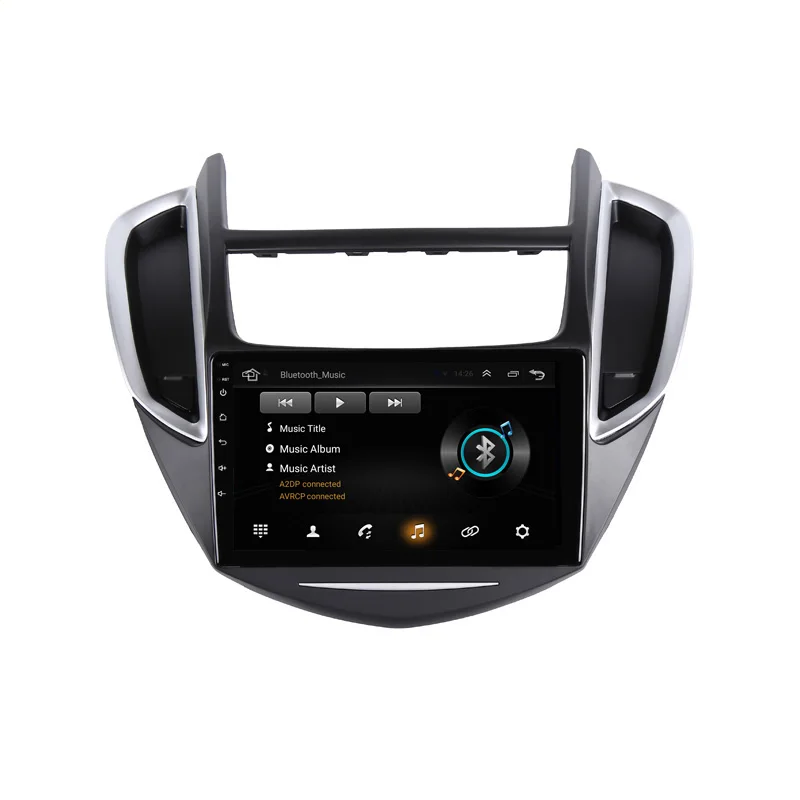 Top 9" 2.5D IPS Android 8.1 Car DVD Multimedia Player GPS for Chevrolet TRAX 2013 2014 2015 audio car radio stereo navigation 4