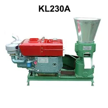 Гранул Пресс 22HP дизельный двигатель KL230A биомассы гранулятора корма/древесных гранул машина с электрический старт