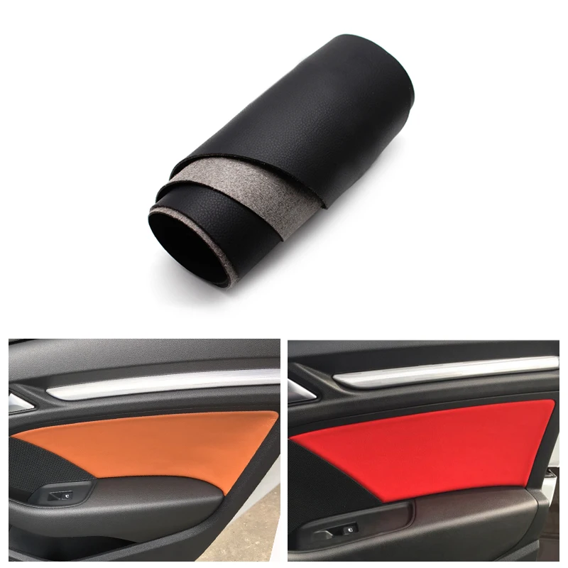 

Кожаная панель для ручки салона автомобиля из микрофибры/Чехлы для центрального подлокотника, отделка для Audi A3 2014 2015 2016 2017 2018