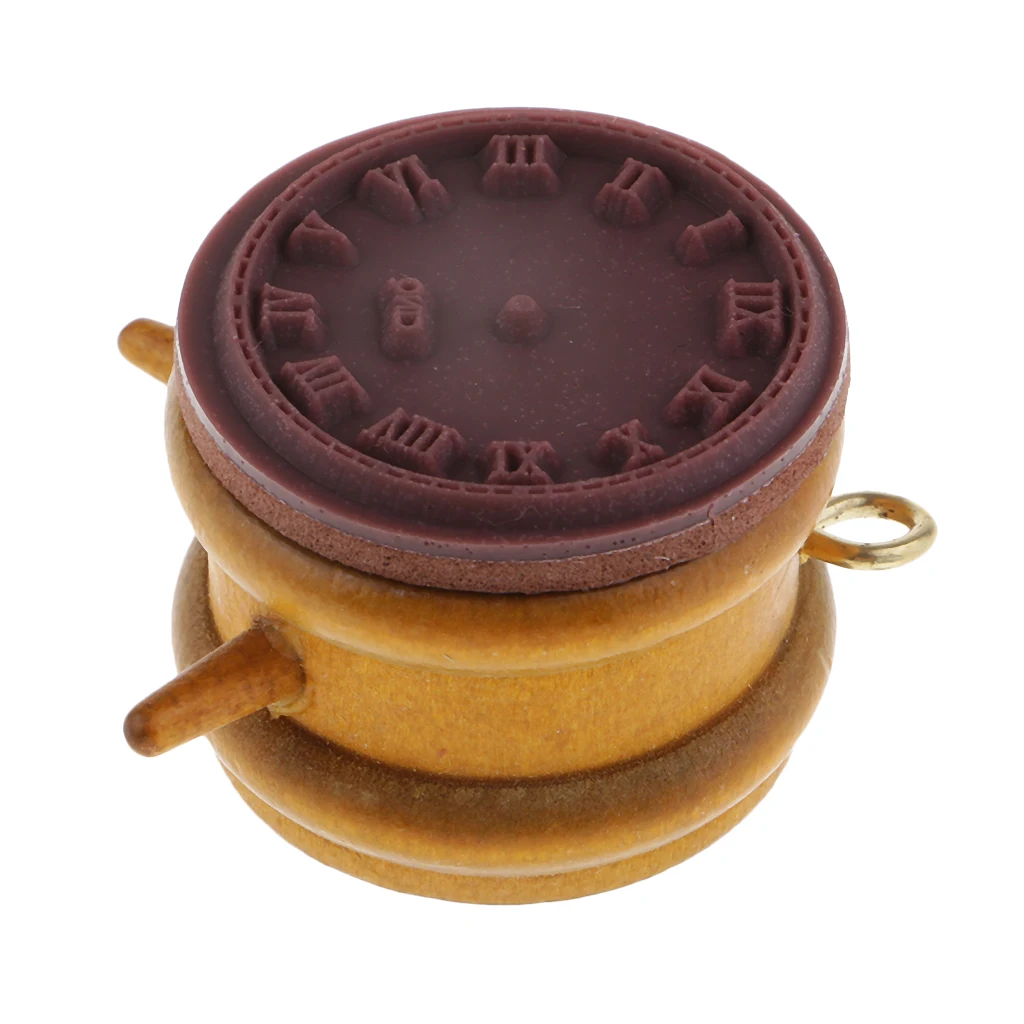 Diary Decor Stamp Wooden Rubber Stamps for Scrapbooking Card Making DIY Photo Album Craft Standard Stamps, Retro Clock Stam