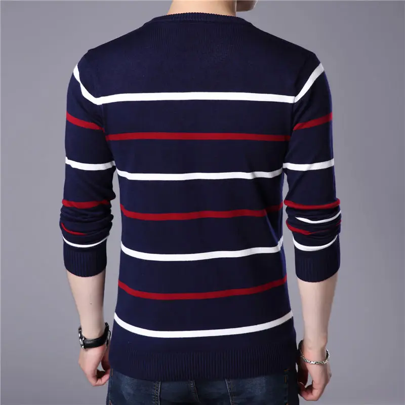 Men's Chic Slim Fit Flat Knitted Sweater-3