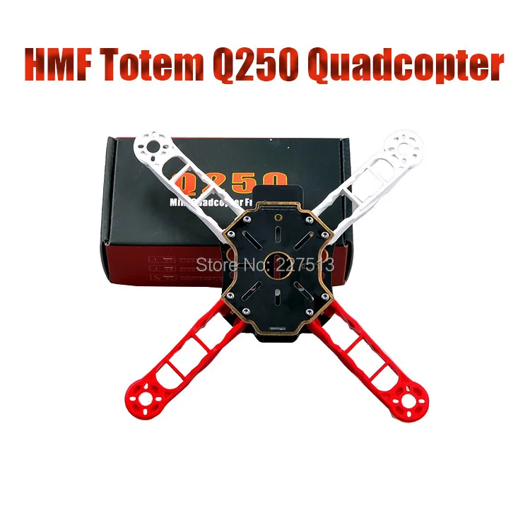 Новое поступление 250 HMF Totem Q250 Мини FPV Квадрокоптер рамка Комплект w/PCB центральная плата Сверхлегкий Высокая прочность лучше, чем QAV250