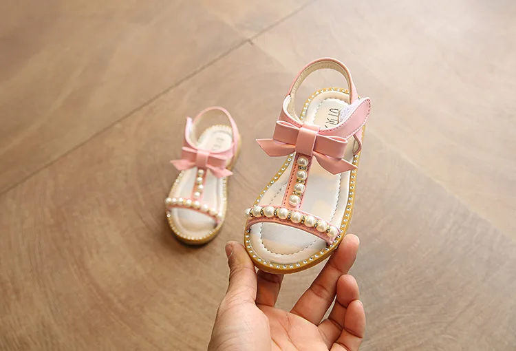 2019 Estilo Verão Meninas Sandálias Crianças Sandálias Bonito Arco Meninas Sapatos Princesa Sapatos da Criança Crianças Meninas da Praia 1 6 Anos 11 crianças meninas sandálias de praia bonito arco