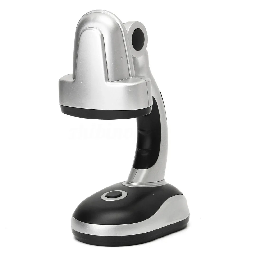 New 12 LED Flexible Battery Operated Bedside Reading Desk Lamp Table Bright Light