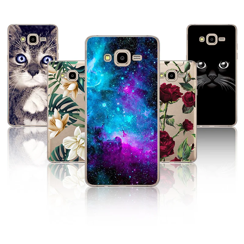Fanatu sFOR Samsung Galaxy J3 6 2016 J320 J320F Silicone Case Back Cover 5 0 Clear