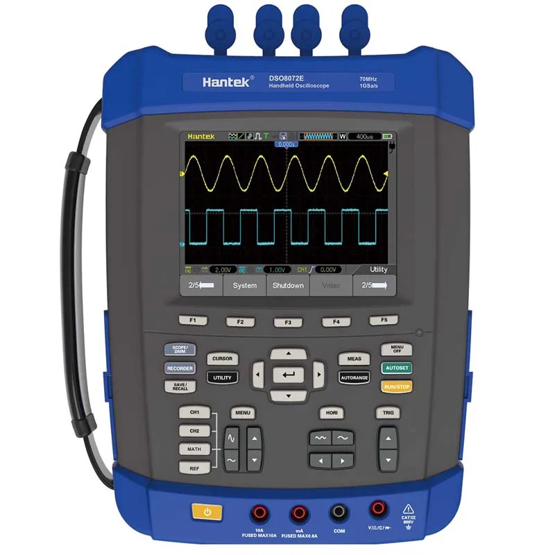 

Hantek DSO8152E 6 in 1 100MHz Oscilloscope/Recorder/DMM/ Spectrum Analyzer/Frequency Counter/Arbitrary Waveform generator