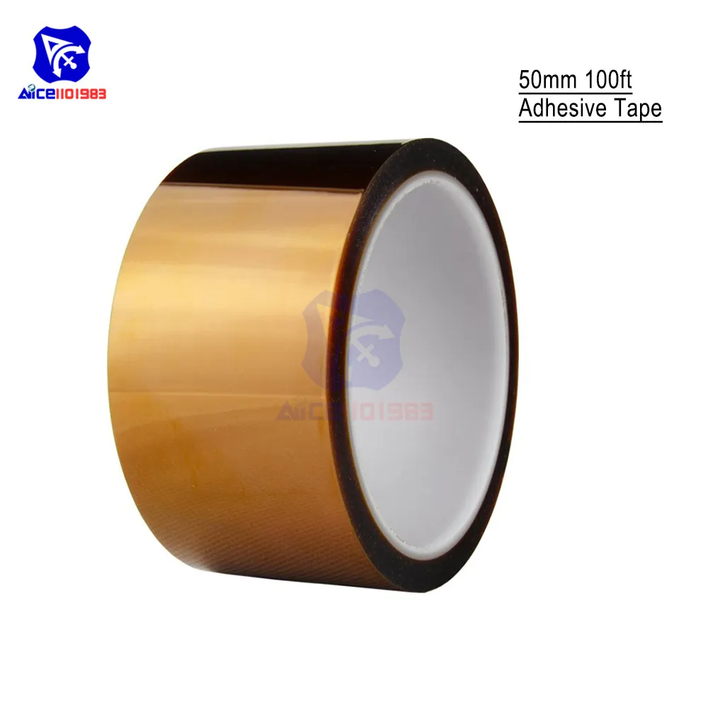 1 Roll Kapton tape High Temperature Resistant 50mm*100ft 