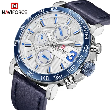 

2018 New Fashion Men Watch NAVIFORCE Luxury Brand Mens Military Sport Watches Male Week Date Quartz Wristwatch Relogio Masculio