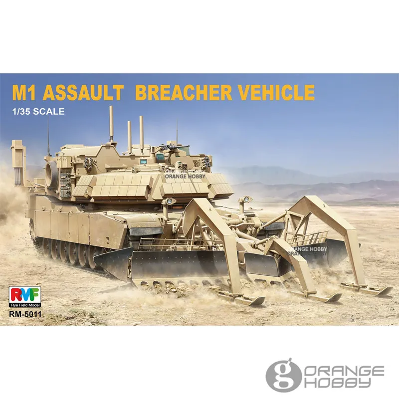 

OHS RFM RM-5011 1/35 M1 Assault Breacher Vehicle Assembly AFV Model Building Kits oh